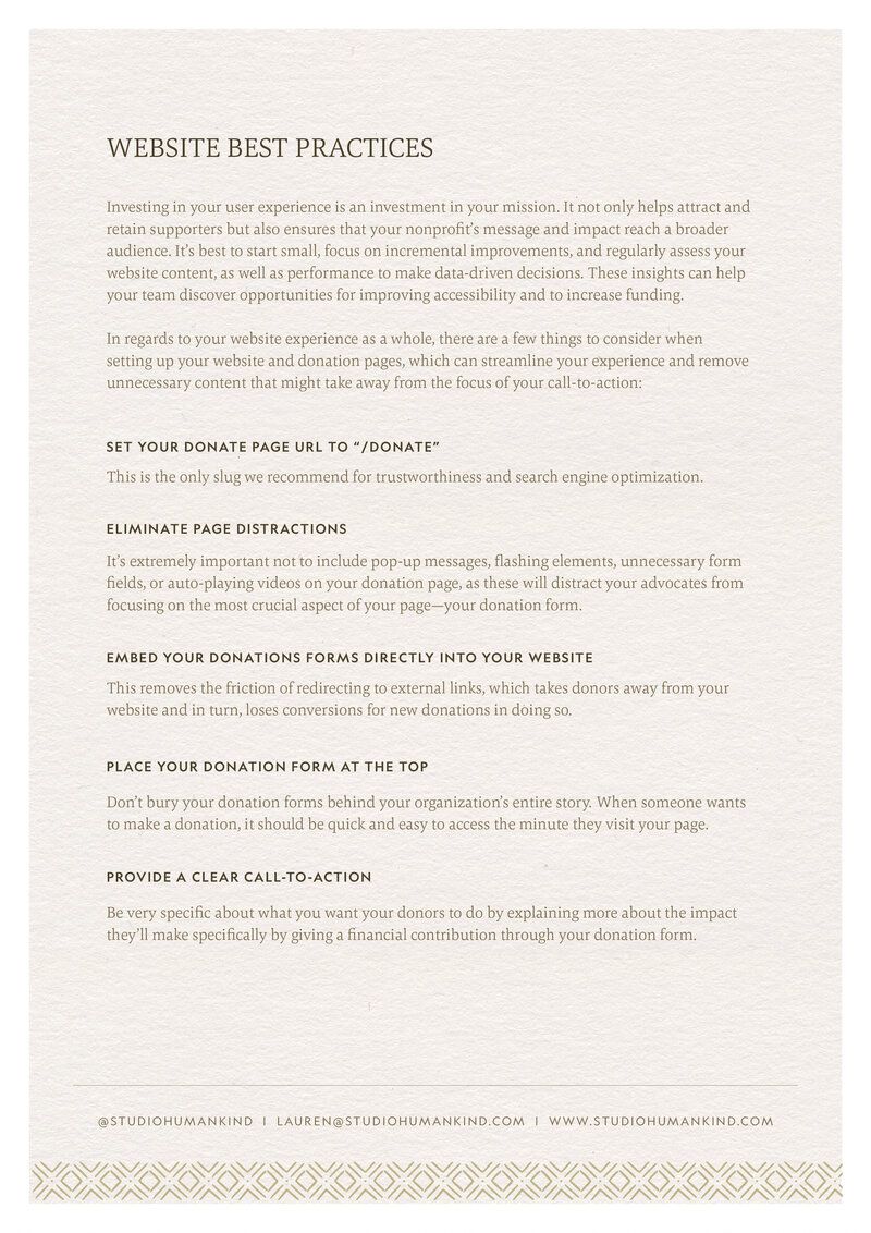Humankind | Nonprofit Website Templates & Design