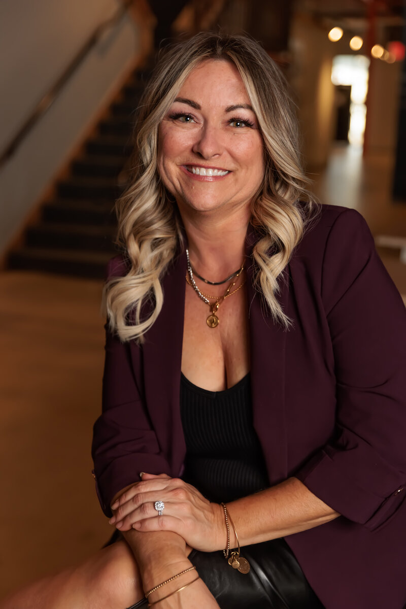 Boss Lady Owner of Hair Salon headshots.