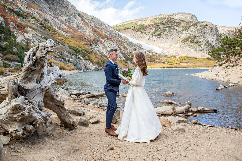 Elopement at St Mary's Glacier