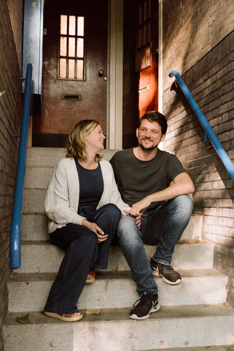 Voordeur portret - Amsterdam home stories shoot 