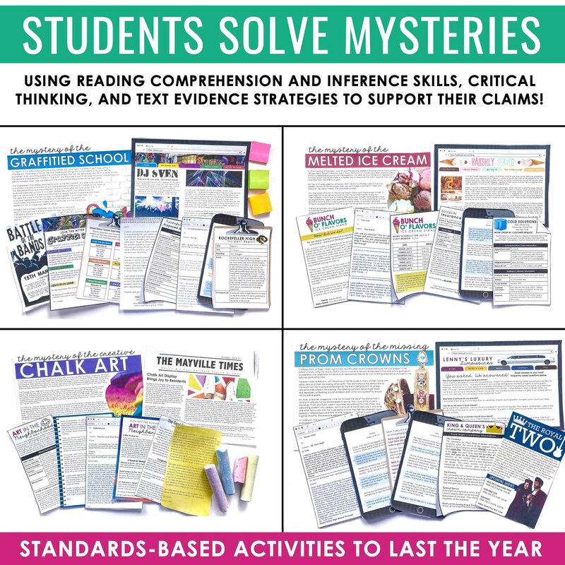 3 Reading Inference Print Mystery Program