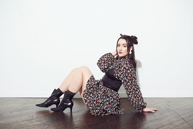 Senior artistic portrait high fashion photographer