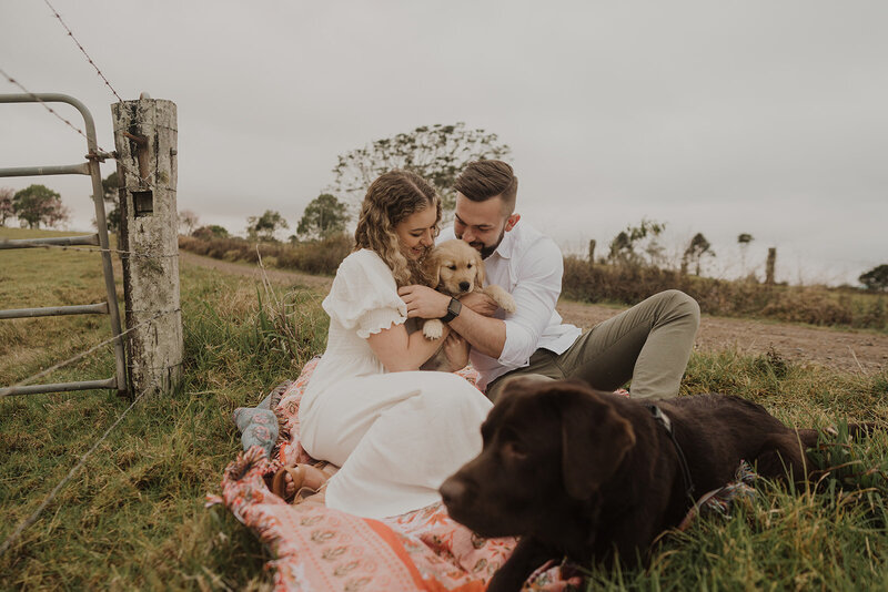 Emily + Tim Couple Portraits - Maleny Hinterland -201773