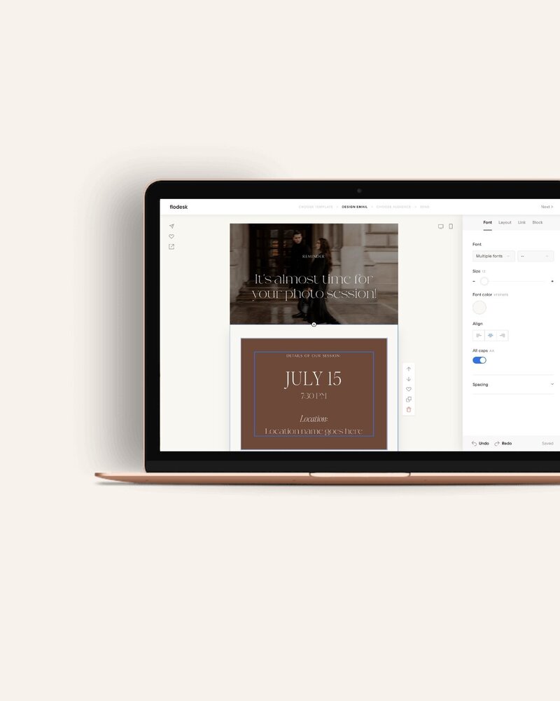 Luxury Flodesk templates for photographers 4