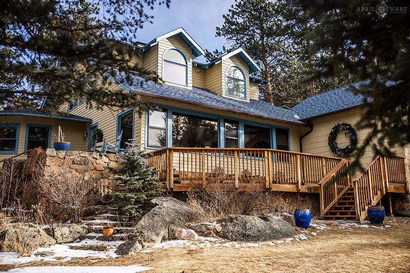 Romantic Riversong Inn Micro Wedding Venue in Estes Park Colorado