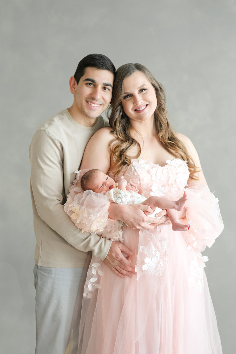 Outdoor maternity session at Butterfield Canyon during Fall season in Utah