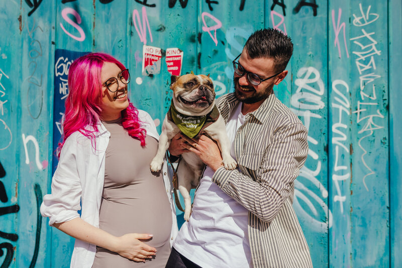 Summer engagement photos in Birmingham