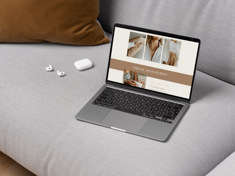 Luxe Legacy Showit website template – a premium, high-end design crafted for entrepreneurs building a lasting brand.