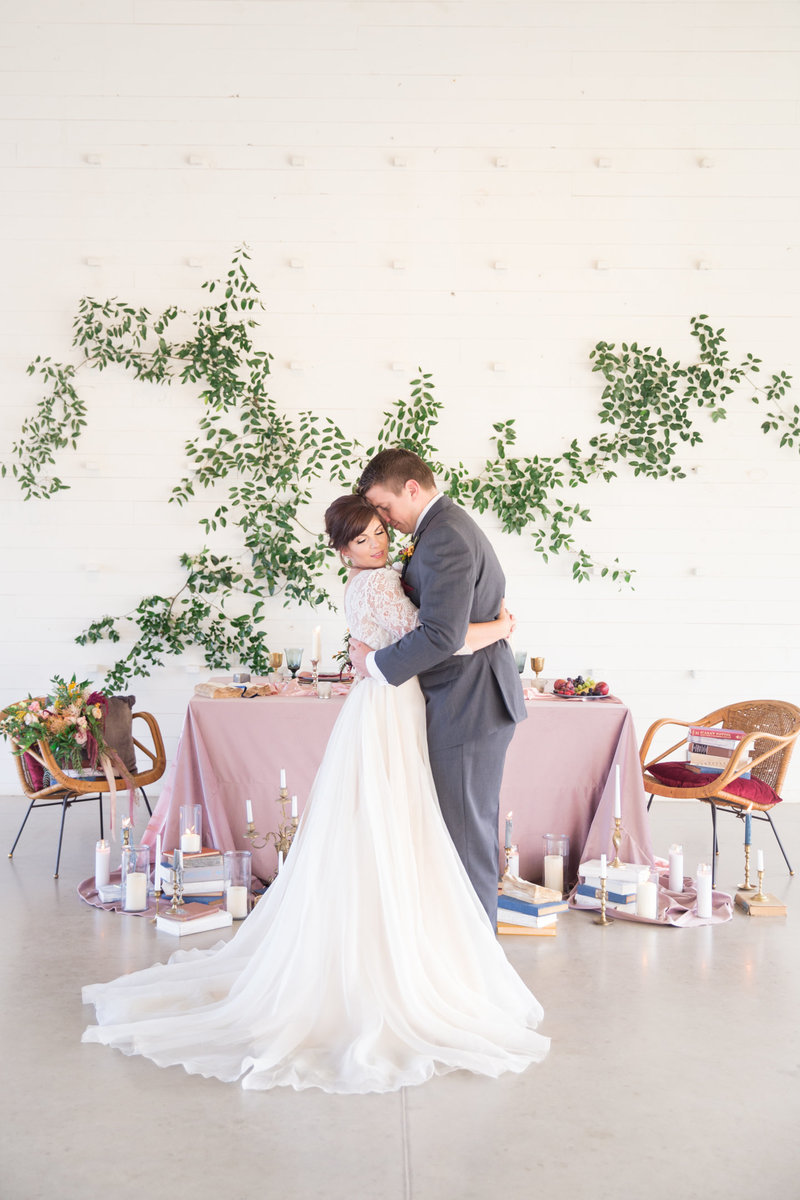 Storybook Rose and Blue Wedding Styled Shoot (132)