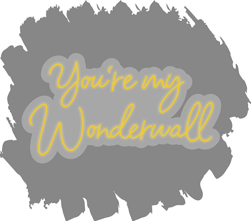 Your My Wonderwall - Golden Yellow