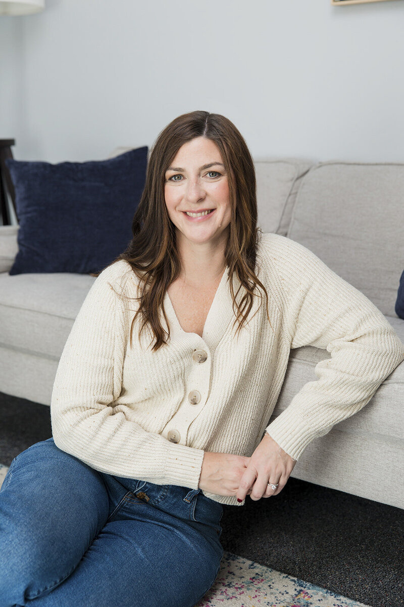 Emily Sitting on Floor