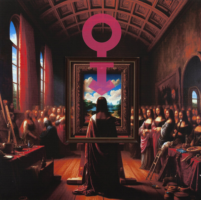 Jordi Mollà Serie HEAVEN 14 2025 Mixed media Canvas.