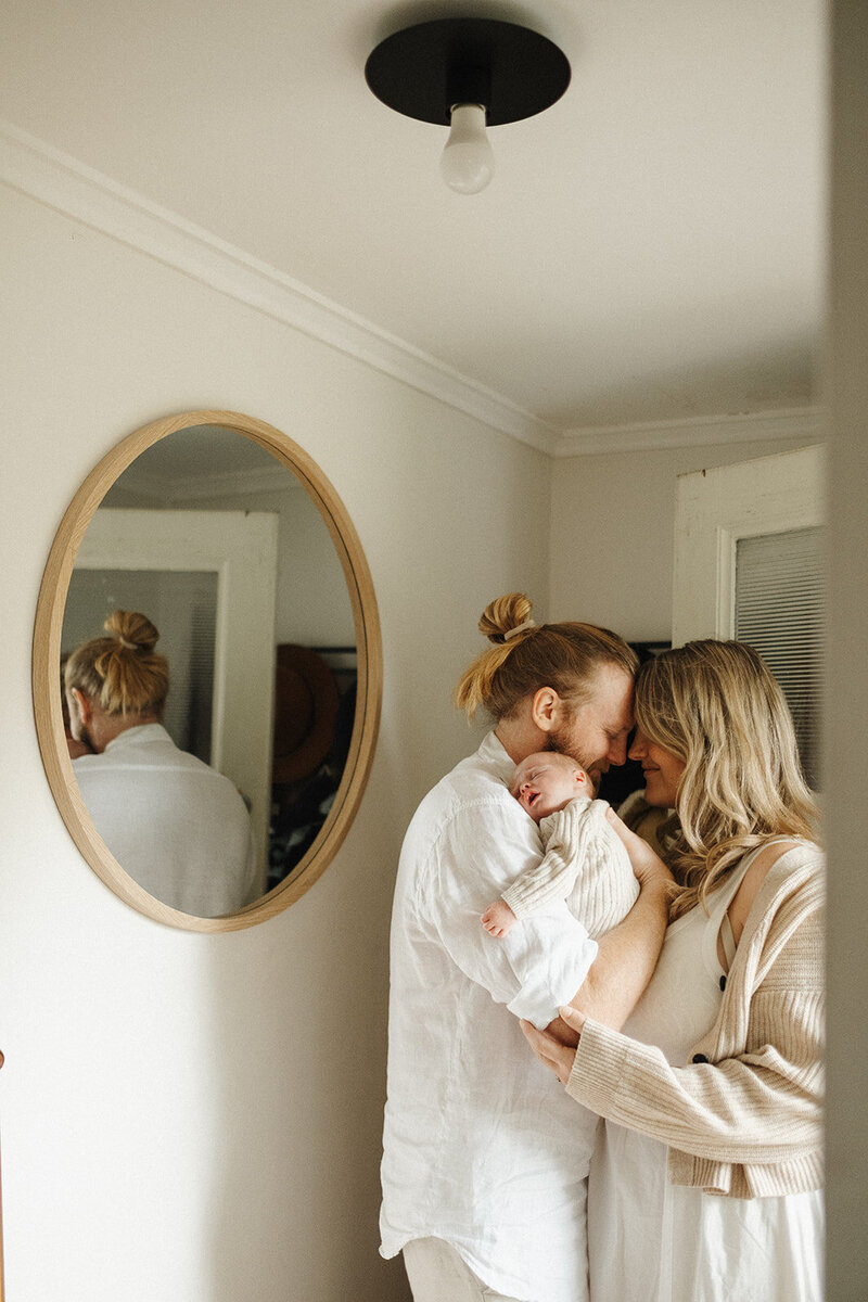 In-home newborn photographer Melbourne - White Salt Photography