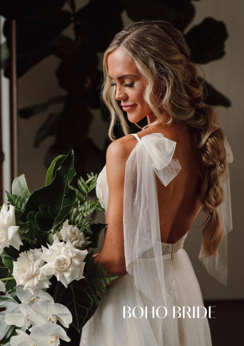 Gorgeous Boho mermaid Braid and Natural glam Makeup
