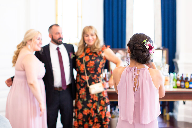 Catherine & Matt  Trump International Hotel Wedding DC  Taylor Rose Photography  Cocktails & Dinner-15