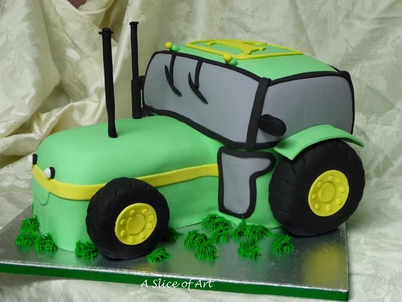 jd tractor cake