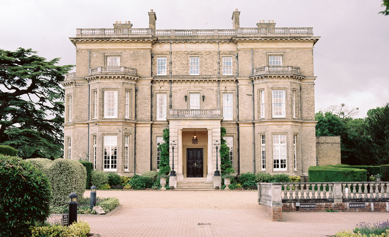 Georgian manor architecture at Hedsor House in Buckinghamshire