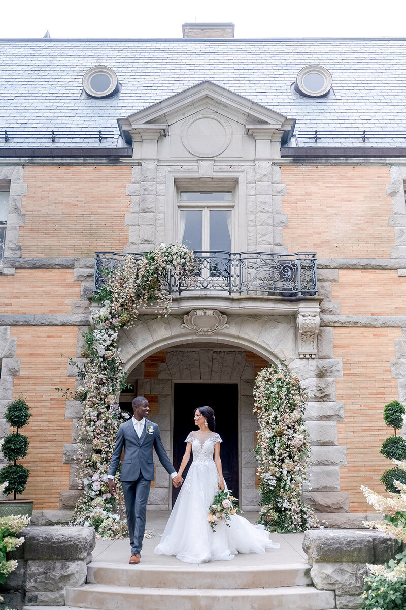 styled wedding shoot