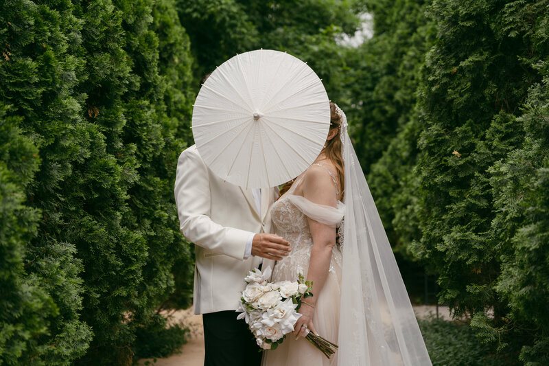 A timeless and romantic intimate wedding in Wausau, WI at Back When Cafe.