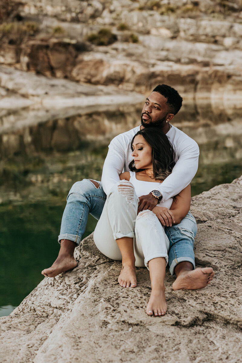 Perdenales Falls Engagement Session