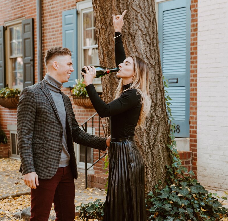 Philadelphia engagement session