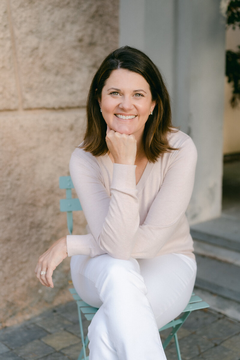 Katy Taylor Jacobson, a website designer and copywriter for the wedding industry