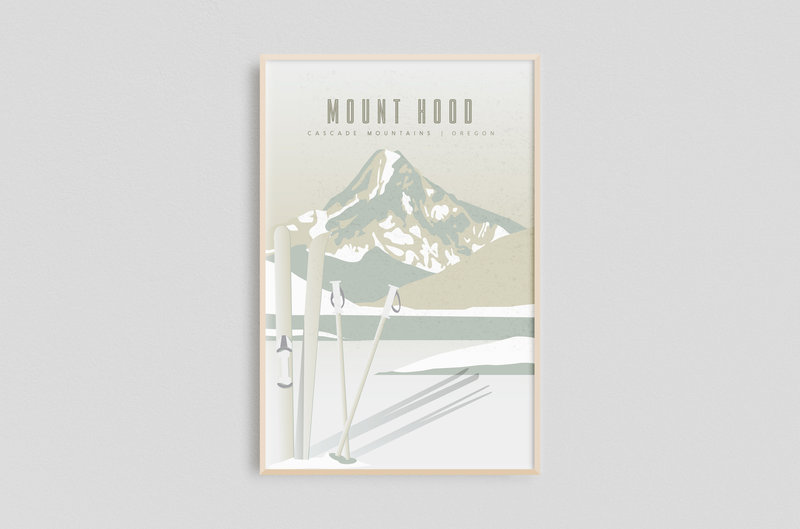 Framed (Smaller) - Mount Hoodjpg