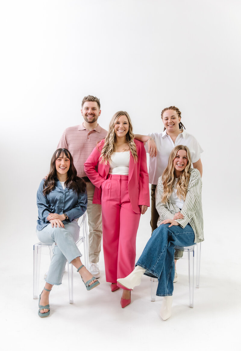 Wedding Planner and principle designer Shelby Donald and the full Shelby Donald & Company team in Boise Idaho