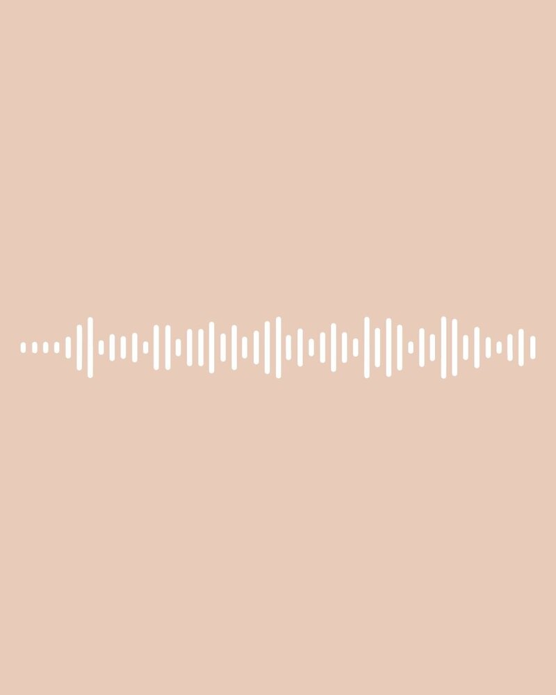 pink audio file lines graphic