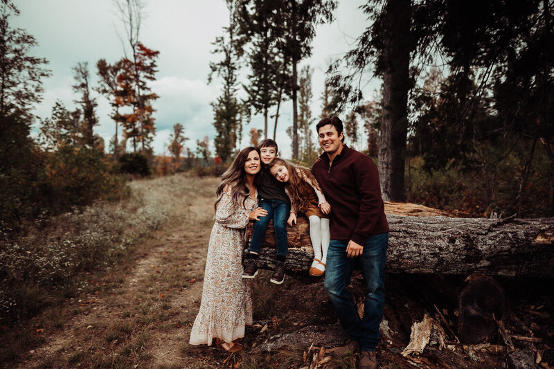 Classic family portrait