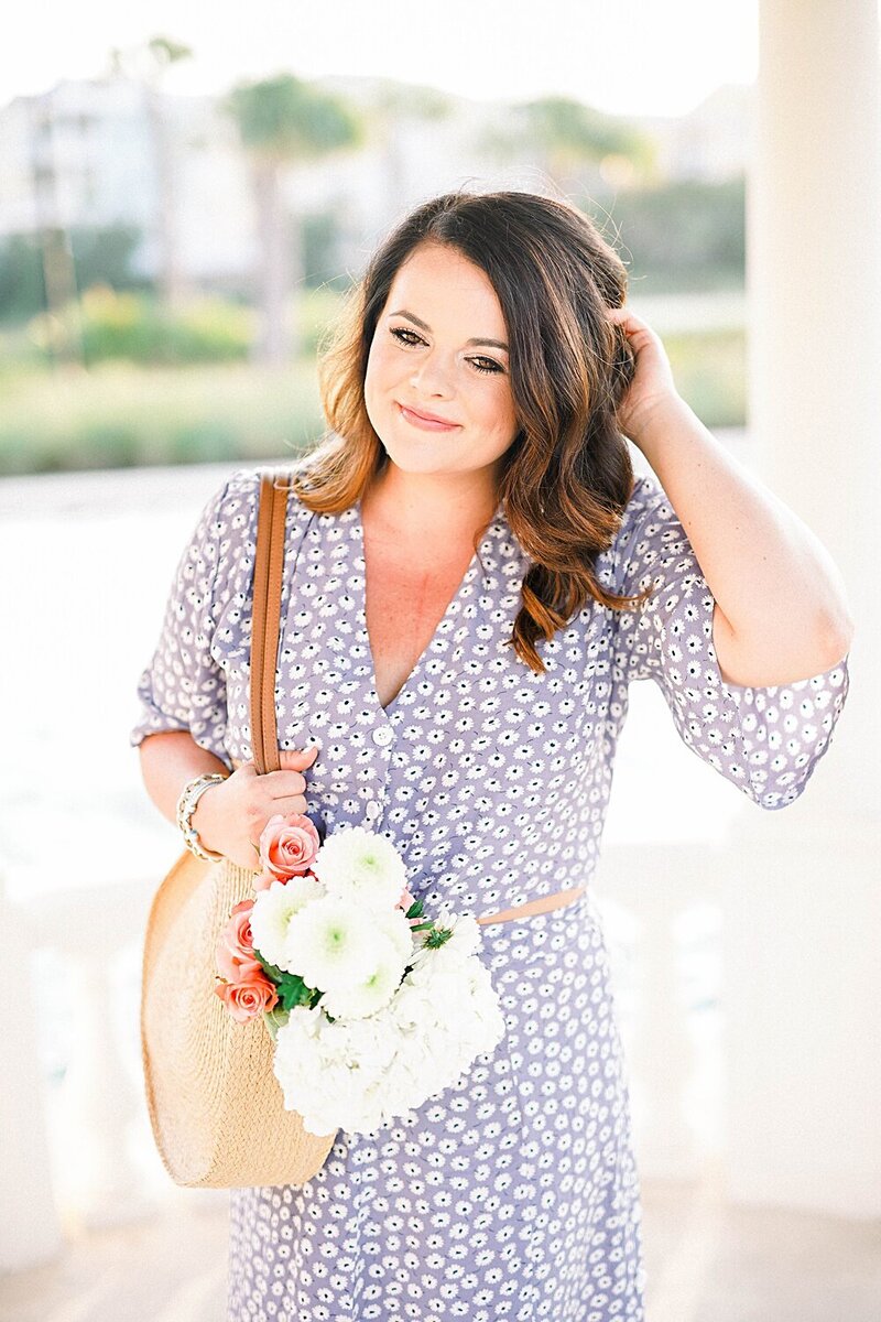 Bride and groom walk up memorial steps at their DC wedding