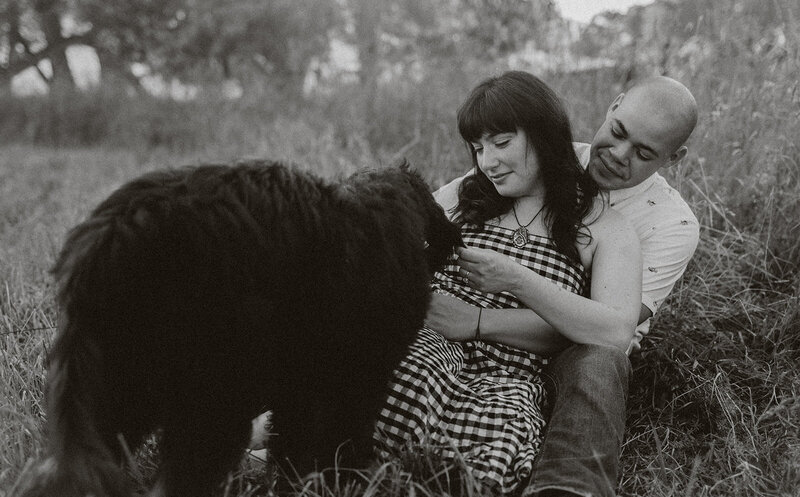 Couple and Dog | Sadie Elizabeth