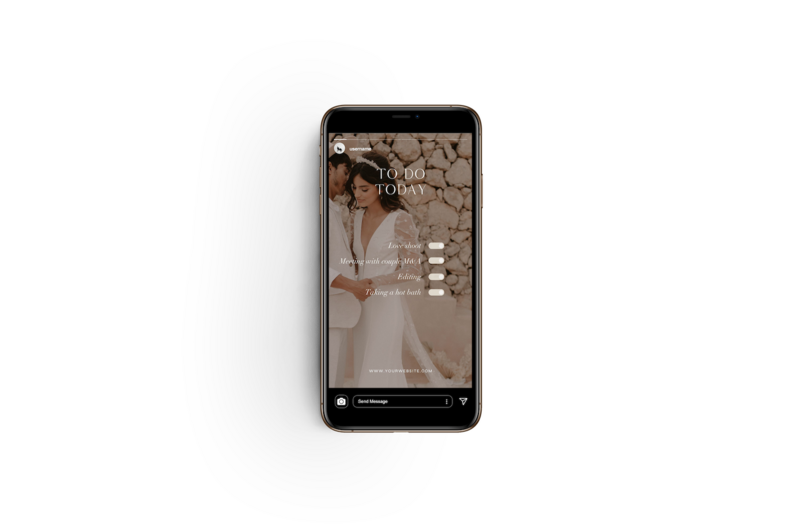 Elegant Instagram story templates Olive Oak 5