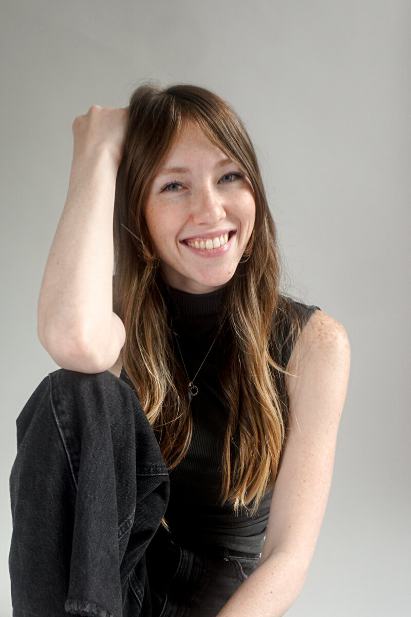 Graphic Designer Kylie Jackson Owner of Amethyst and Pine