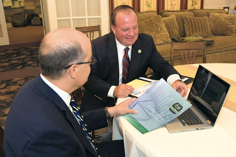 Federated Fiducial business consultants providing analytical data and reports and onsite assisting with explanations, implementation and problem resolution.