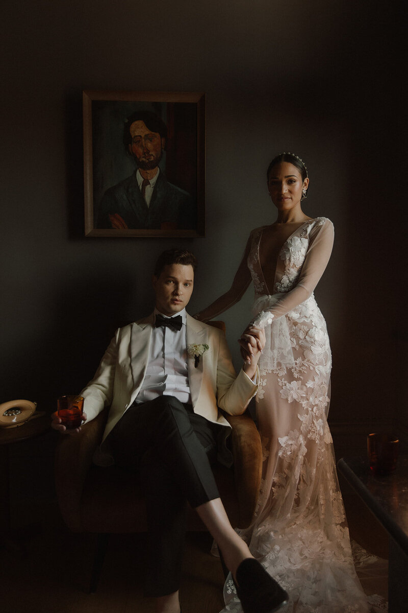 Father and bride emotion
