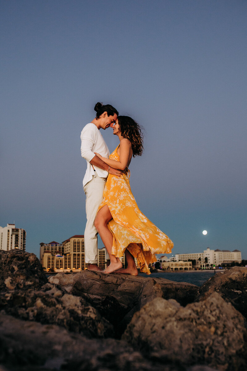 tampa elopement prographer on the beach