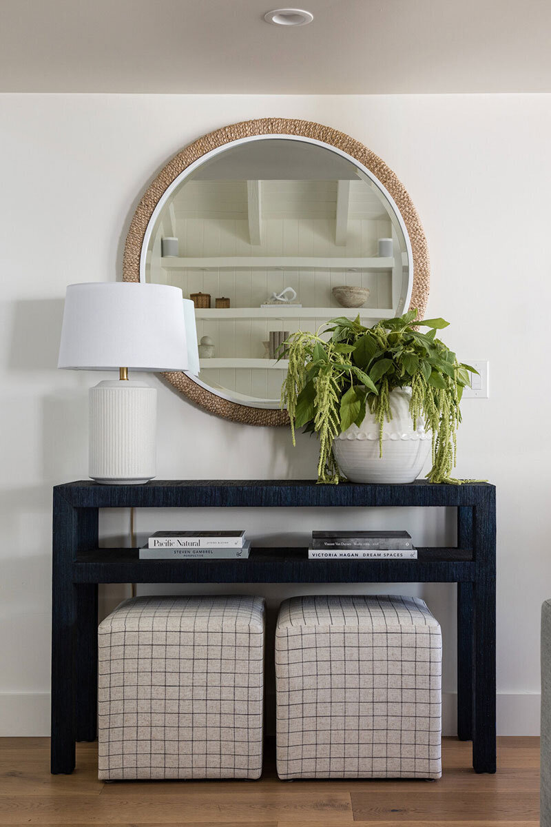 Newport Beach interior designer project with thoughtful, laid-back coastal elements

