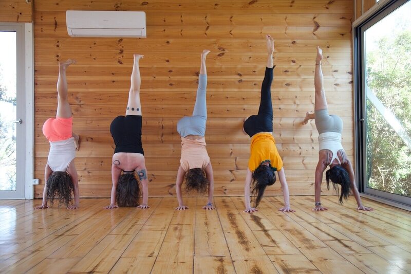 300-hour-yoga-alliance-handstand-wall-training