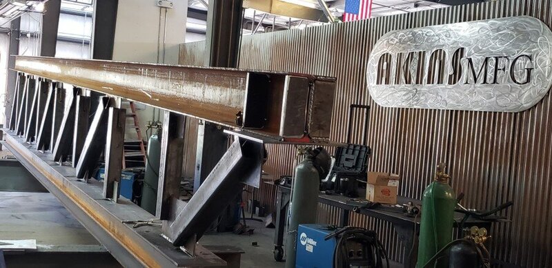 Akins Manufacturing Sign