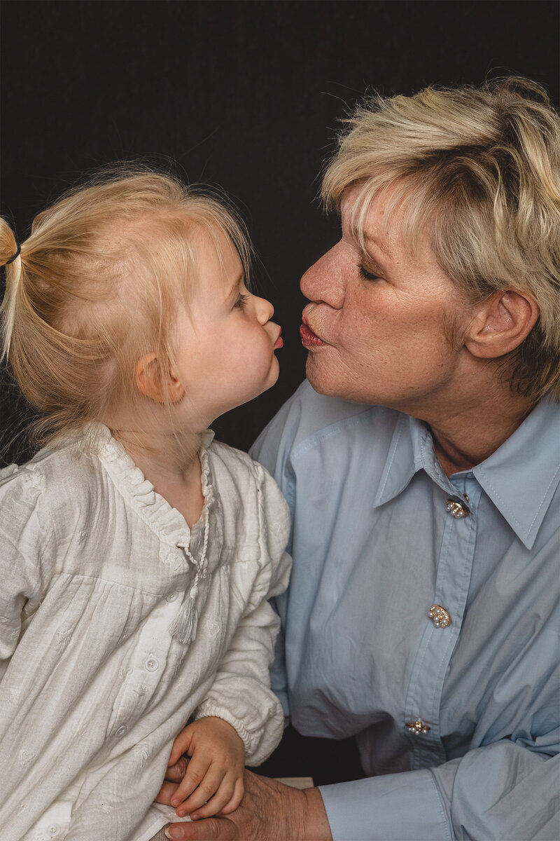 fotoshoot oma kleinkind