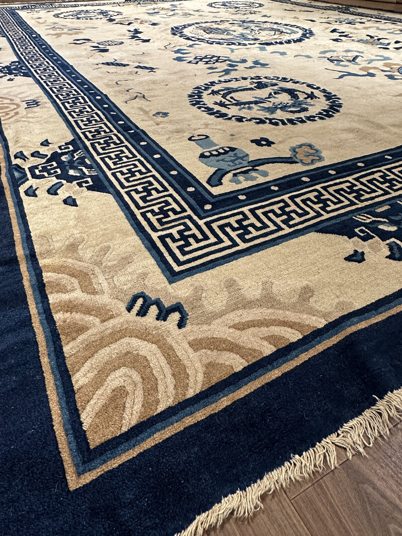 C-21 Antique Chinese Rug IMG_3704