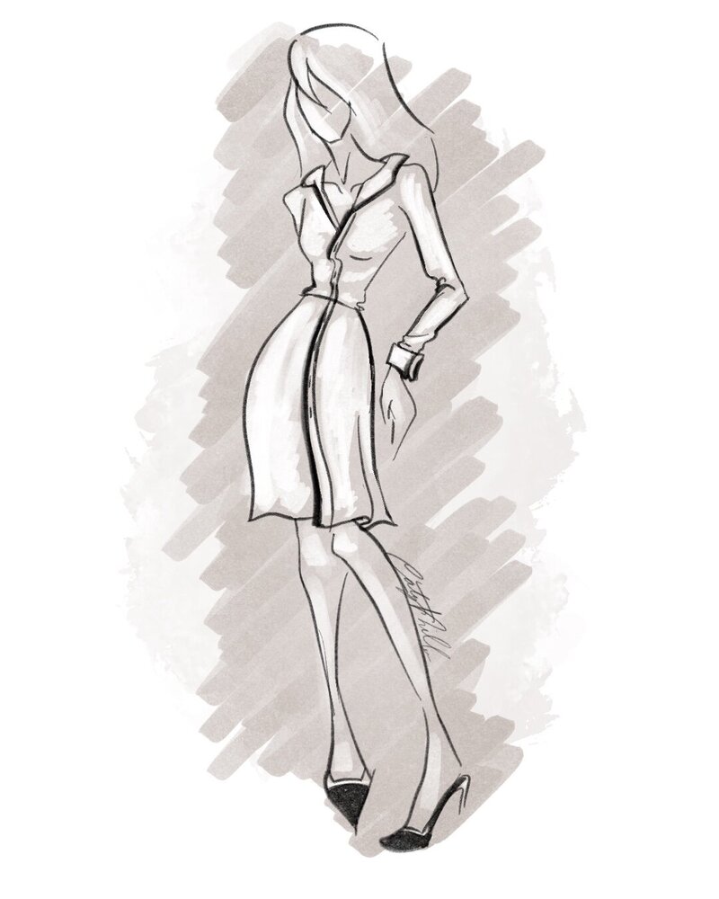 Worn In Shop Vogue January 2001 Shirtdress