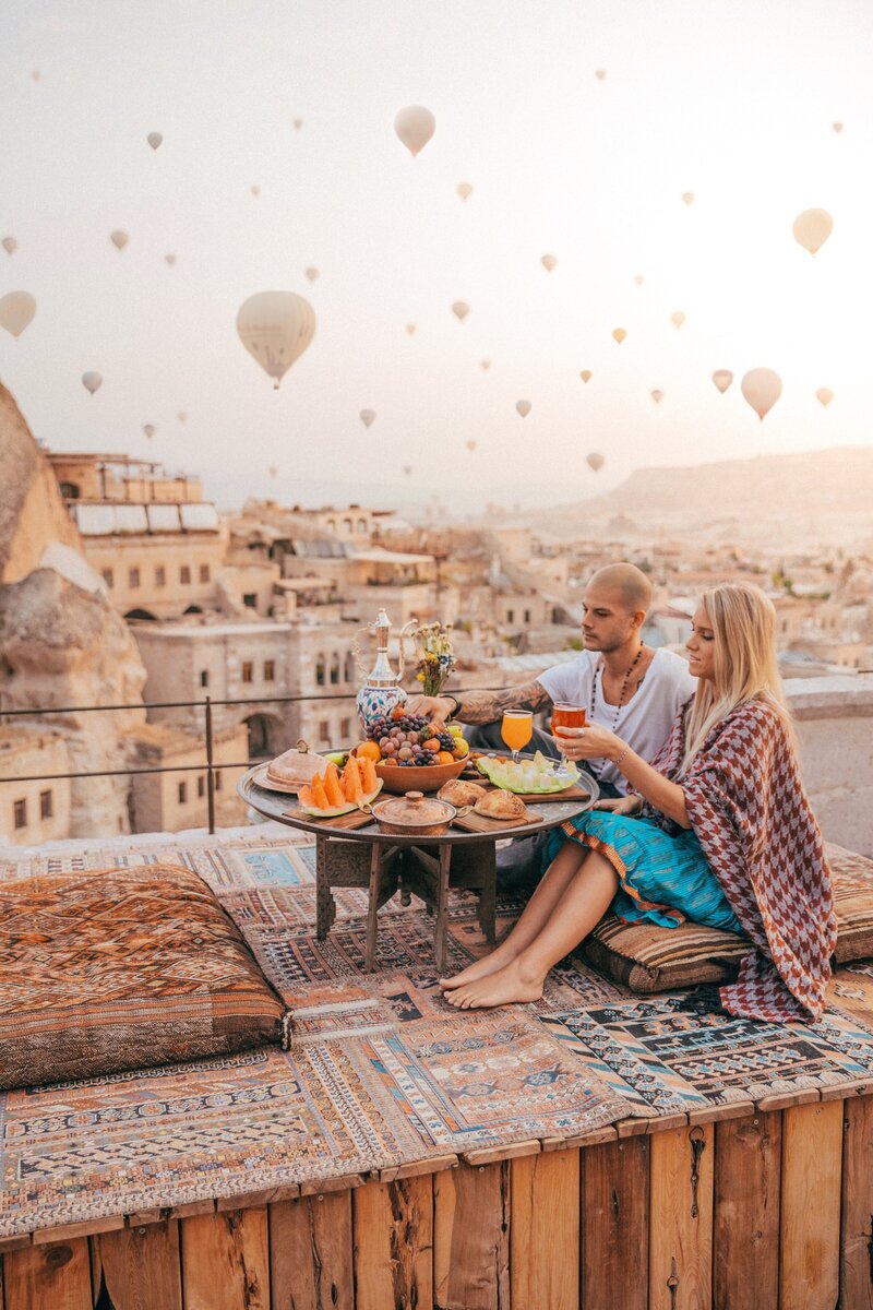 Waterstone - Travelive - Turkey - Luxury Destination Management Company - Turkey romantic breakfast