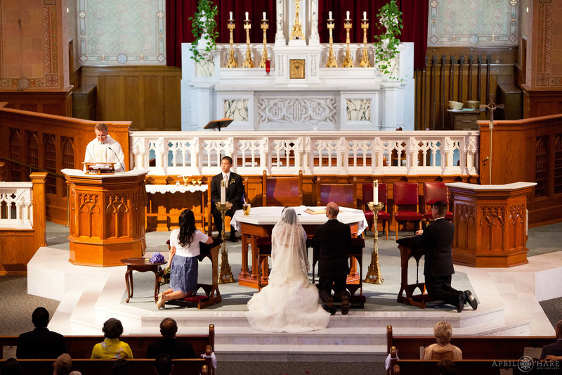 Denver-CO-Catholic-Wedding-Celebration-at-Saint-Ignatius-Loyola-Catholic-Church
