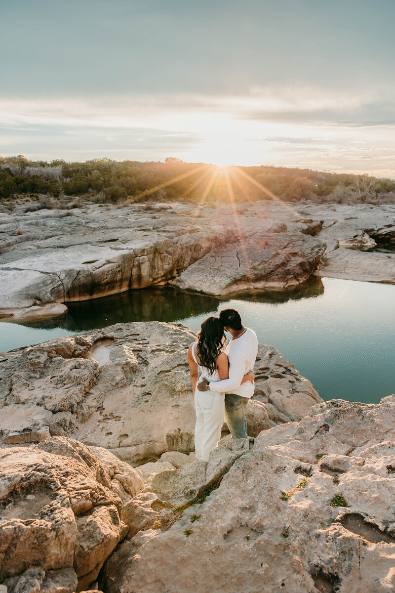 Perdenales Falls Engagement Session