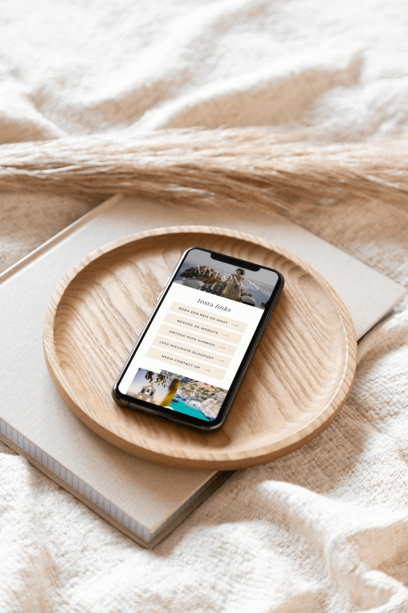Atelojee Mallorca Instagram link in bio template