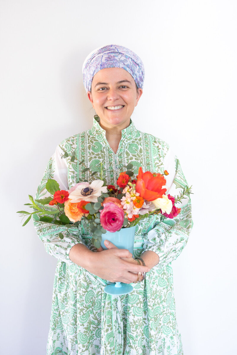 Our dog hanging out in the garden and kitchen.