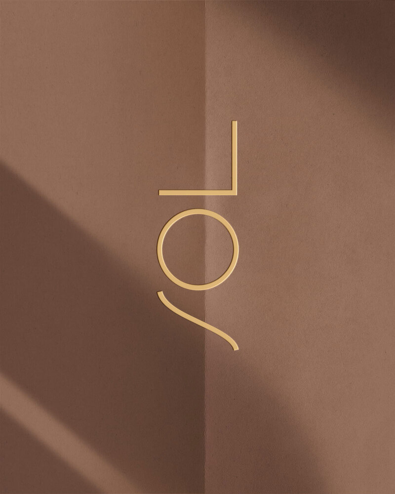 Chic logo for a modern fashion boutique, emphasizing clean lines and bold boho details.