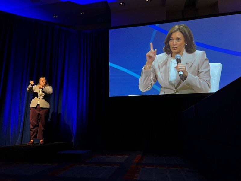 Government interpreting, Political interpreting, VPOTUS, Kamala Harris